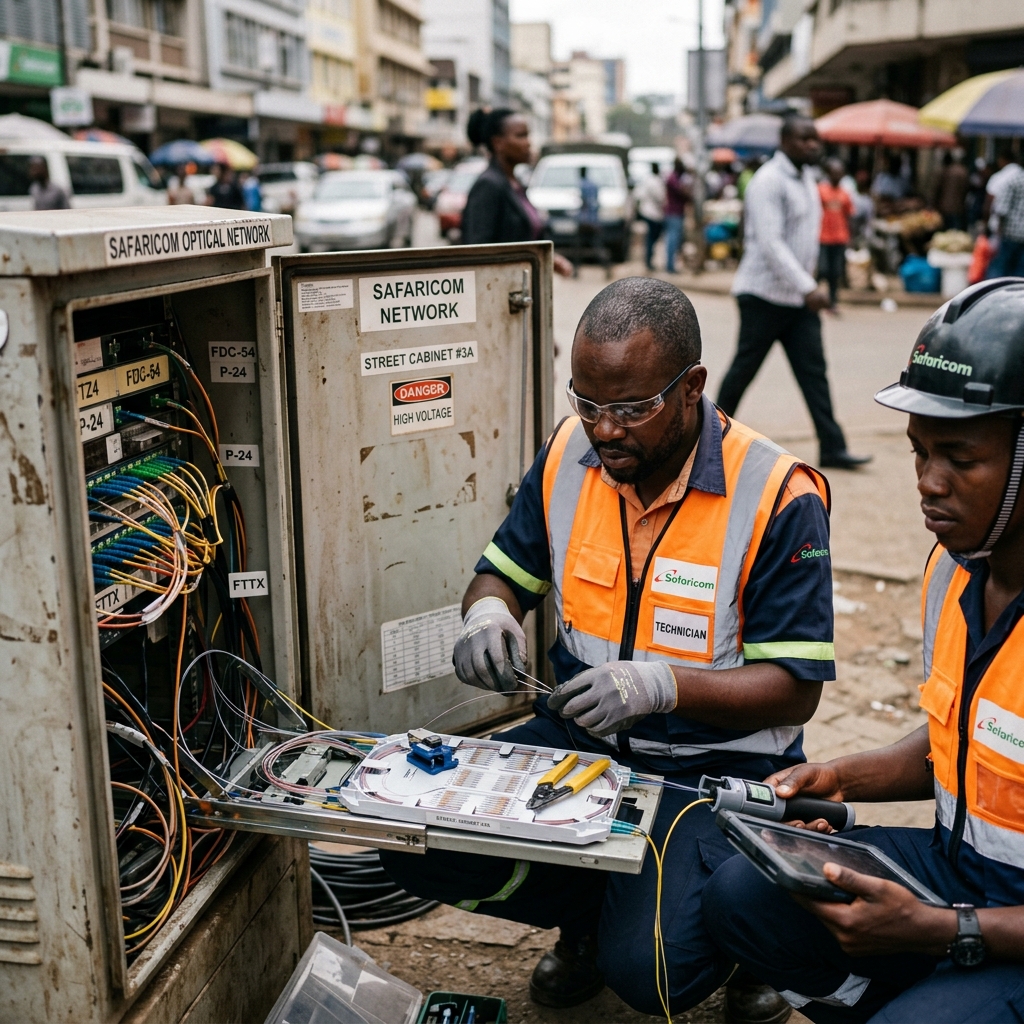Projet Réseau Fibre Interurbain